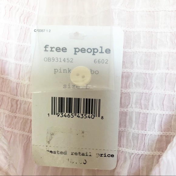 ❤️Free People Little Bit of Something Ombre Blouse - Picture 3 of 6